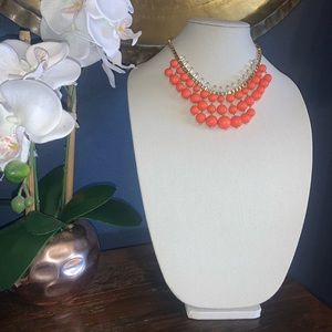 Costume Jewelry • Gold • Crystal • Coral
